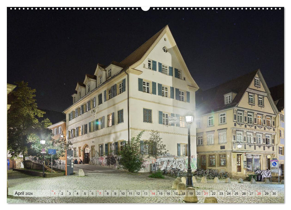 Tübingen - photographed by Michael Allmaier (CALVENDO Premium Wall Calendar 2024) 