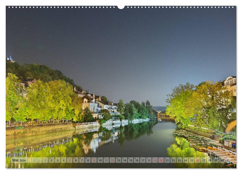 Tübingen - photographié par Michael Allmaier (Calendrier mural CALVENDO Premium 2024) 