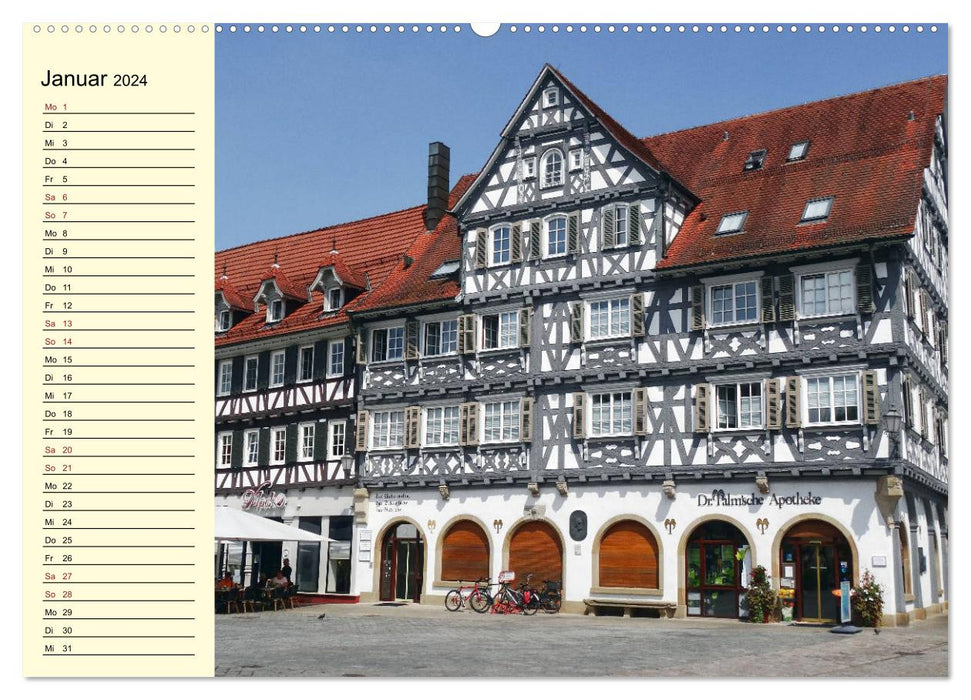 Sehenswertes in Baden-Württemberg erleben (CALVENDO Wandkalender 2024)