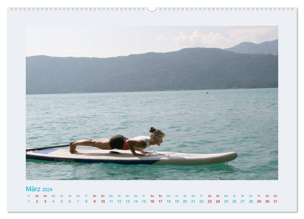 Faszination Yoga - SUP (CALVENDO Wandkalender 2024)