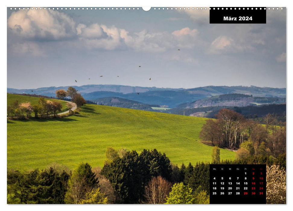Sauerland pittoresque (Calvendo Premium Wall Calendar 2024) 