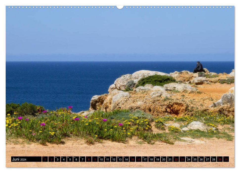 Portugal colorful hinterland and colorful coasts (CALVENDO Premium Wall Calendar 2024) 