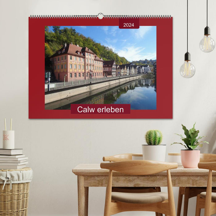 Calw erleben (CALVENDO Wandkalender 2024)