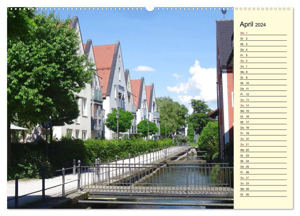 Experience Memmingen (CALVENDO wall calendar 2024) 