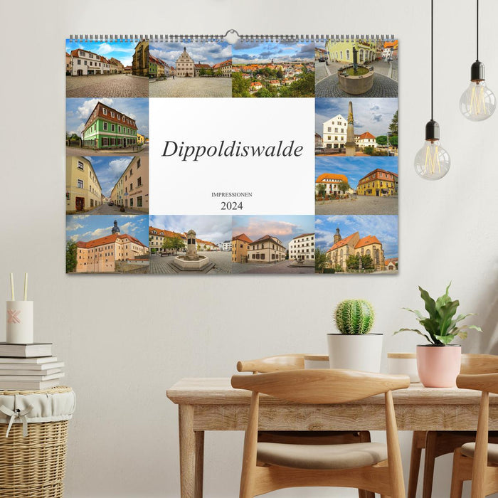 Dippoldiswalde Impressionen (CALVENDO Wandkalender 2024)