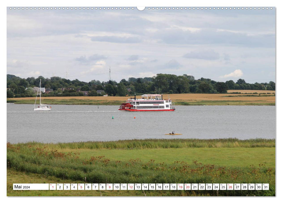 Places on the Schlei (CALVENDO Premium Wall Calendar 2024) 