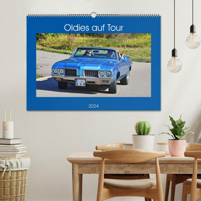 Oldies auf Tour (CALVENDO Wandkalender 2024)