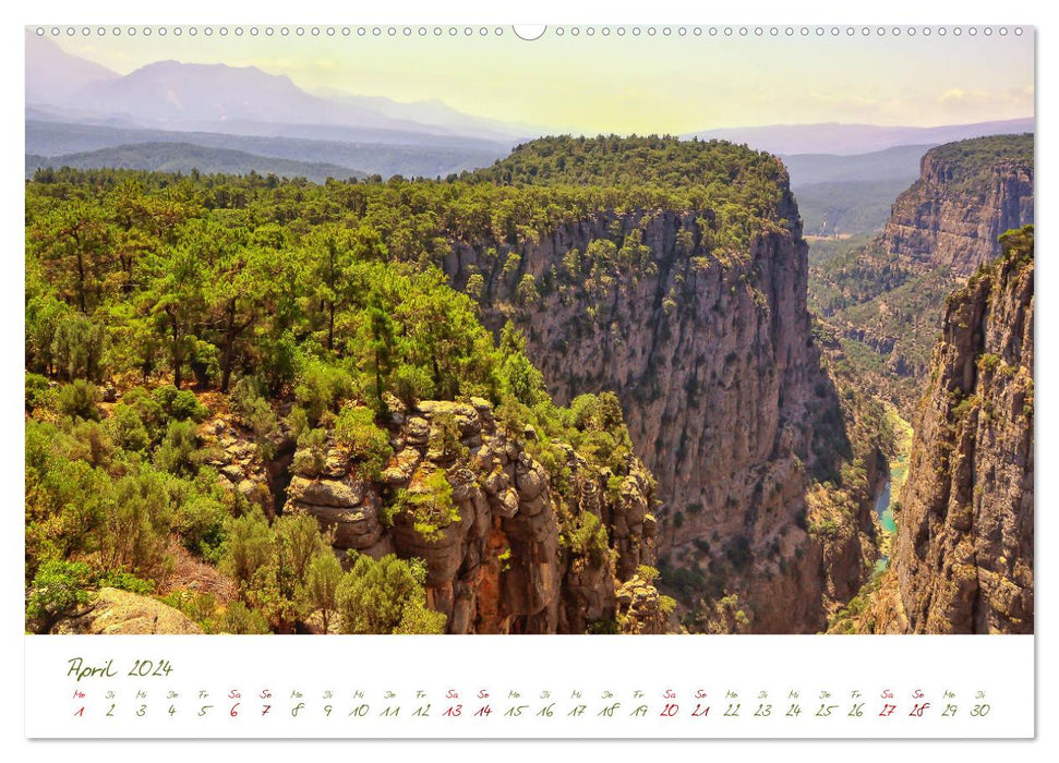 Türkiye - Antalya Province (CALVENDO wall calendar 2024)