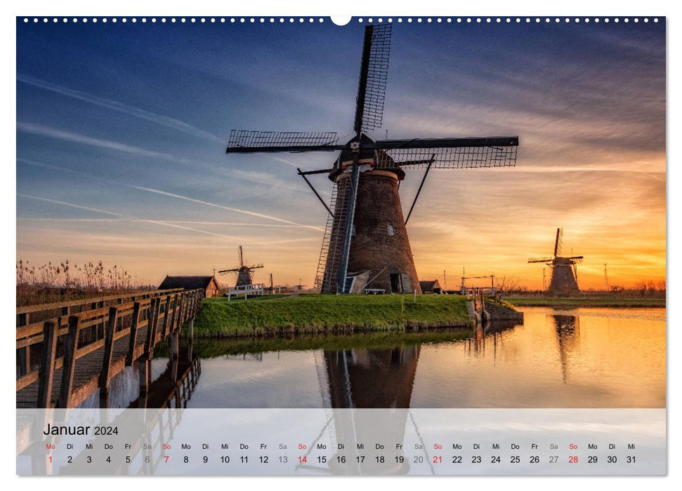 Paysages d'Europe (Calendrier mural CALVENDO 2024) 