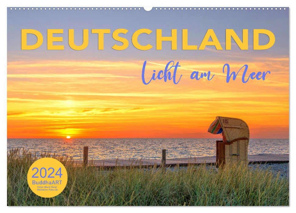 GERMANY - Light by the sea (CALVENDO wall calendar 2024) 
