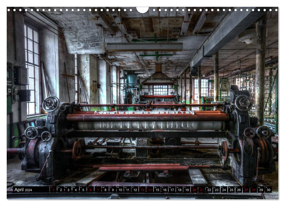 Forgotten industrial monuments (CALVENDO wall calendar 2024) 