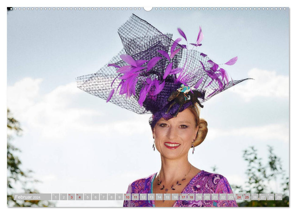 Hat Fashion (CALVENDO Wall Calendar 2024) 