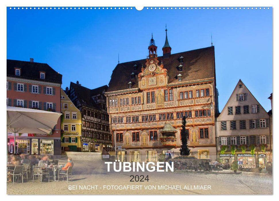 Tübingen - photographié par Michael Allmaier (calendrier mural CALVENDO 2024) 