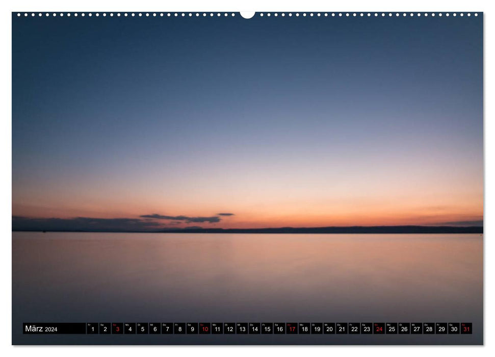 Der idyllische Neusiedlersee (CALVENDO Premium Wandkalender 2024)