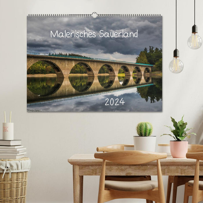 Picturesque Sauerland (CALVENDO wall calendar 2024) 