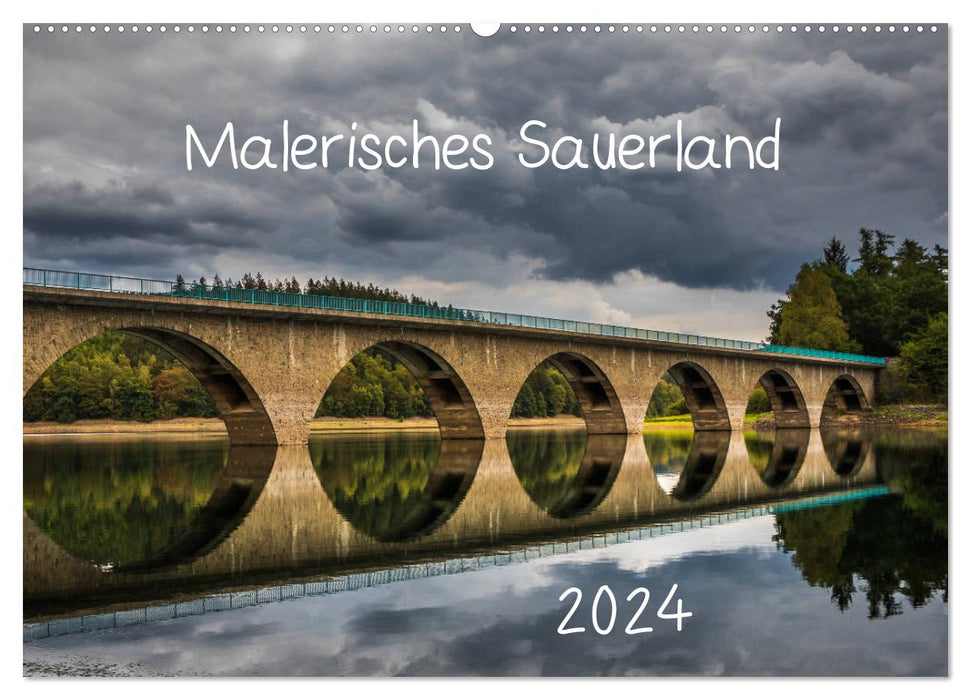 Picturesque Sauerland (CALVENDO wall calendar 2024) 