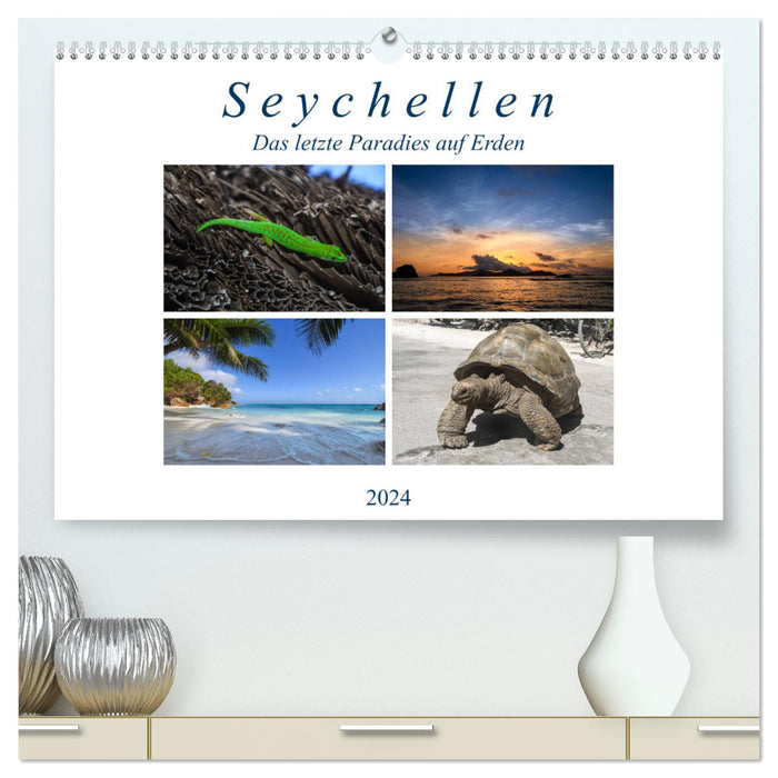 Seychellen - Das letzte Paradies auf Erden (CALVENDO Premium Wandkalender 2024)