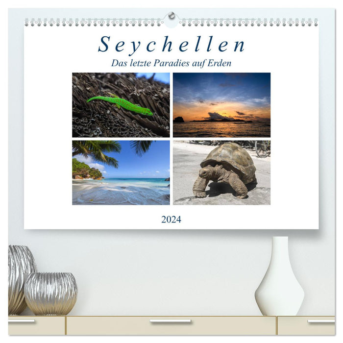 Seychelles - The last paradise on earth (CALVENDO Premium Wall Calendar 2024) 