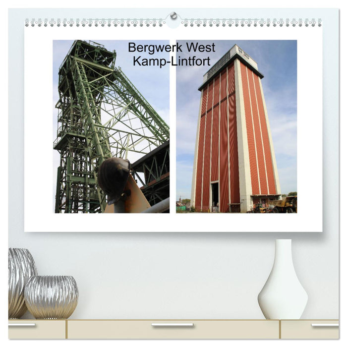 West Kamp-Lintfort Mine (CALVENDO Premium Wall Calendar 2024) 