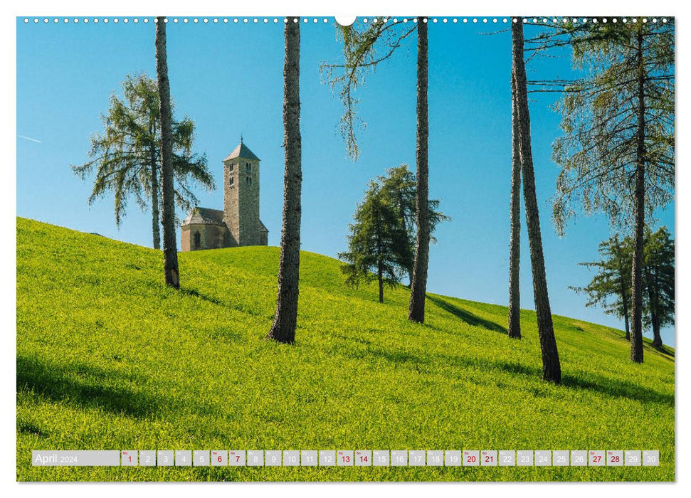 Sommer - Sonne - Schenna (CALVENDO Premium Wandkalender 2024)
