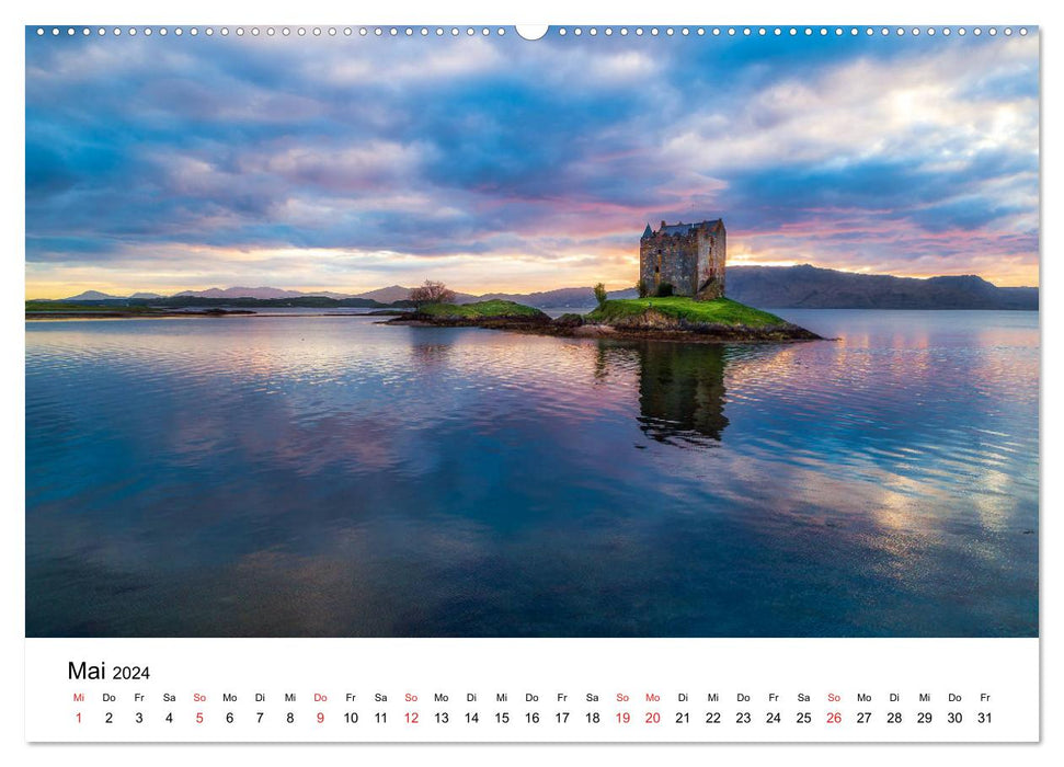 North Coast 500 - Scotland's dream road (CALVENDO Premium Wall Calendar 2024) 