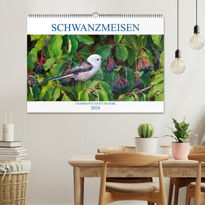 Schwanzmeisen (CALVENDO Wandkalender 2024)
