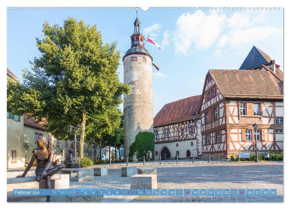 Main-Tauber romance (CALVENDO wall calendar 2024) 