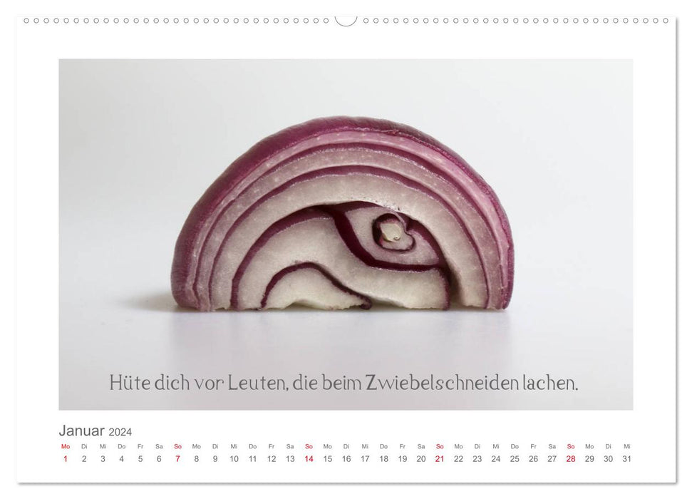 FunnyFood (CALVENDO Premium Wandkalender 2024)