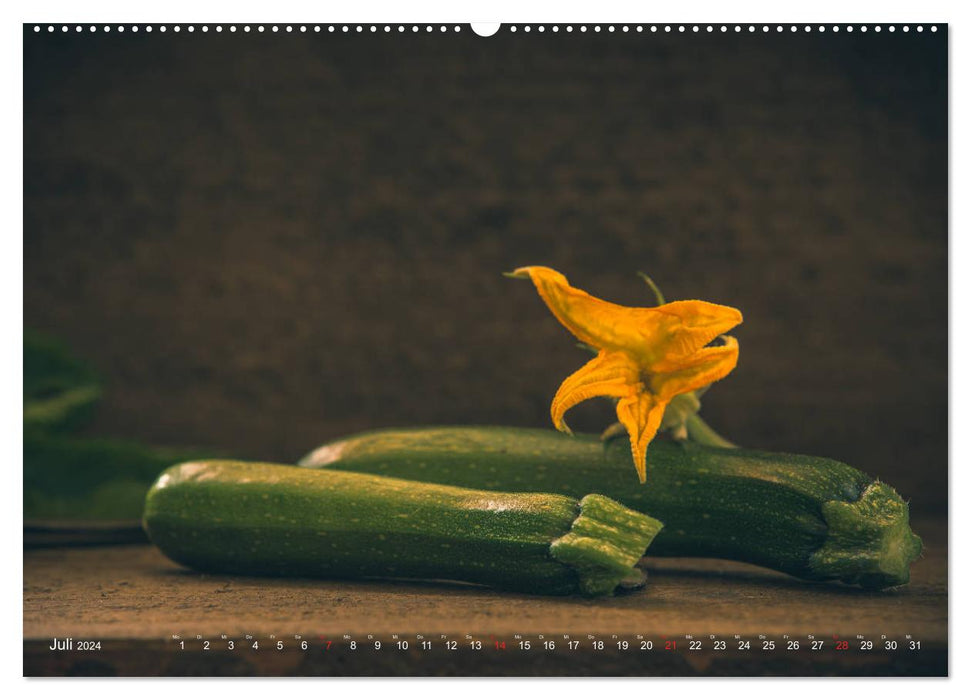 Vegetables and Co. Still Life (CALVENDO Premium Wall Calendar 2024) 