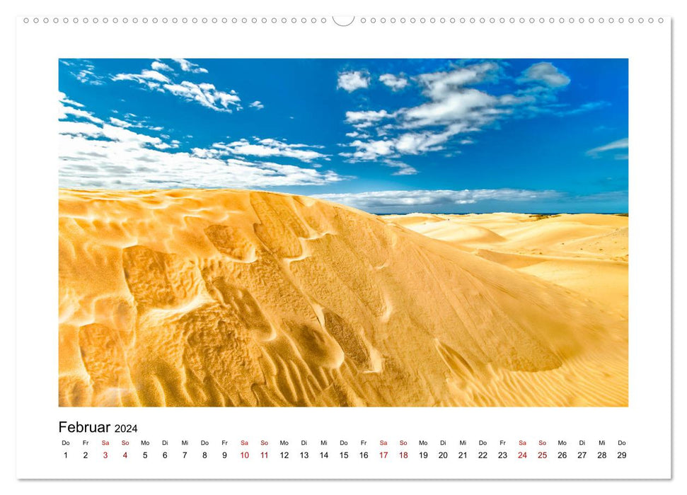 Gran Canaria - Dunes de Maspalomas (Calvendo Premium Wall Calendar 2024) 