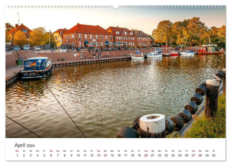 Foray along the North Sea coast (CALVENDO wall calendar 2024) 