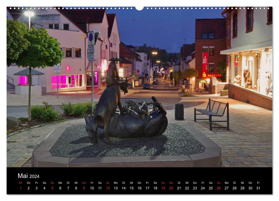 Romantic Treysa (CALVENDO wall calendar 2024) 