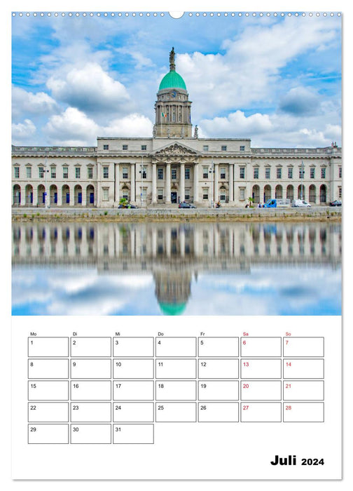 Dublin - faszinierende irische Hauptstadt (CALVENDO Premium Wandkalender 2024)