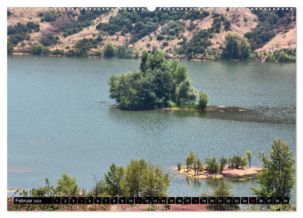 Lac du Salagou - Ein Kleinod im Südwesten Frankreichs (CALVENDO Premium Wandkalender 2024)