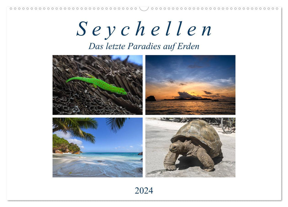 Seychellen - Das letzte Paradies auf Erden (CALVENDO Wandkalender 2024)