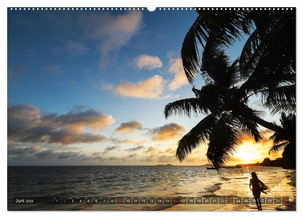 Seychelles - The last paradise on earth (CALVENDO wall calendar 2024) 