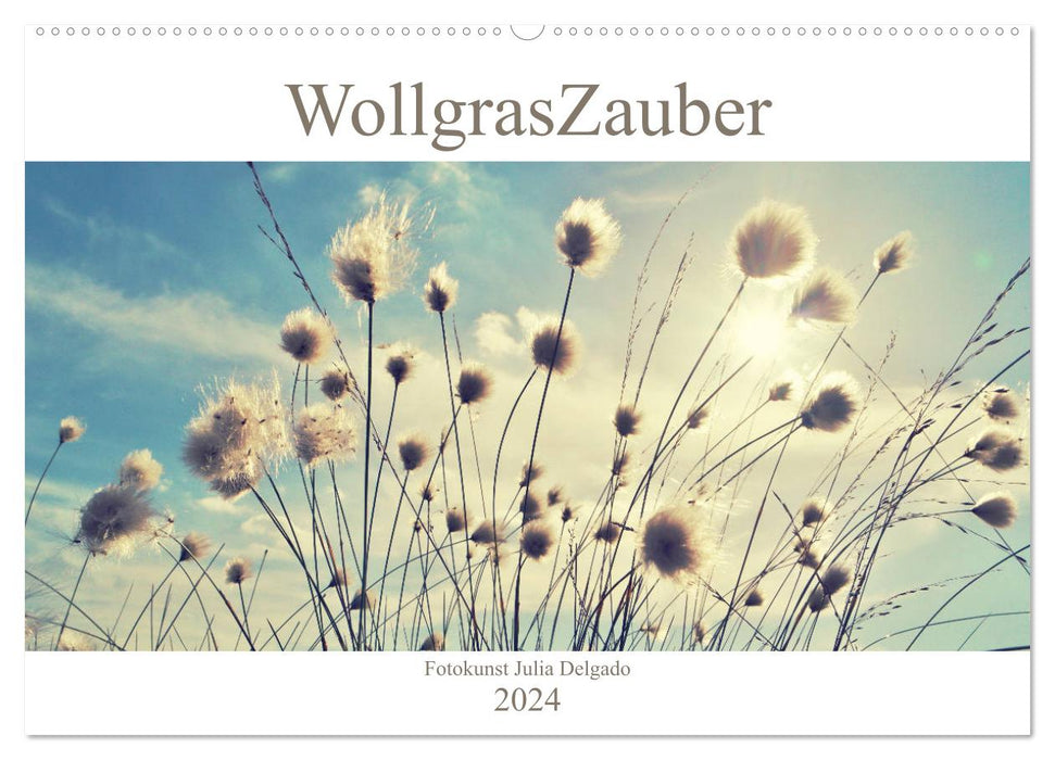 Wollgraszauber (CALVENDO Wandkalender 2024)