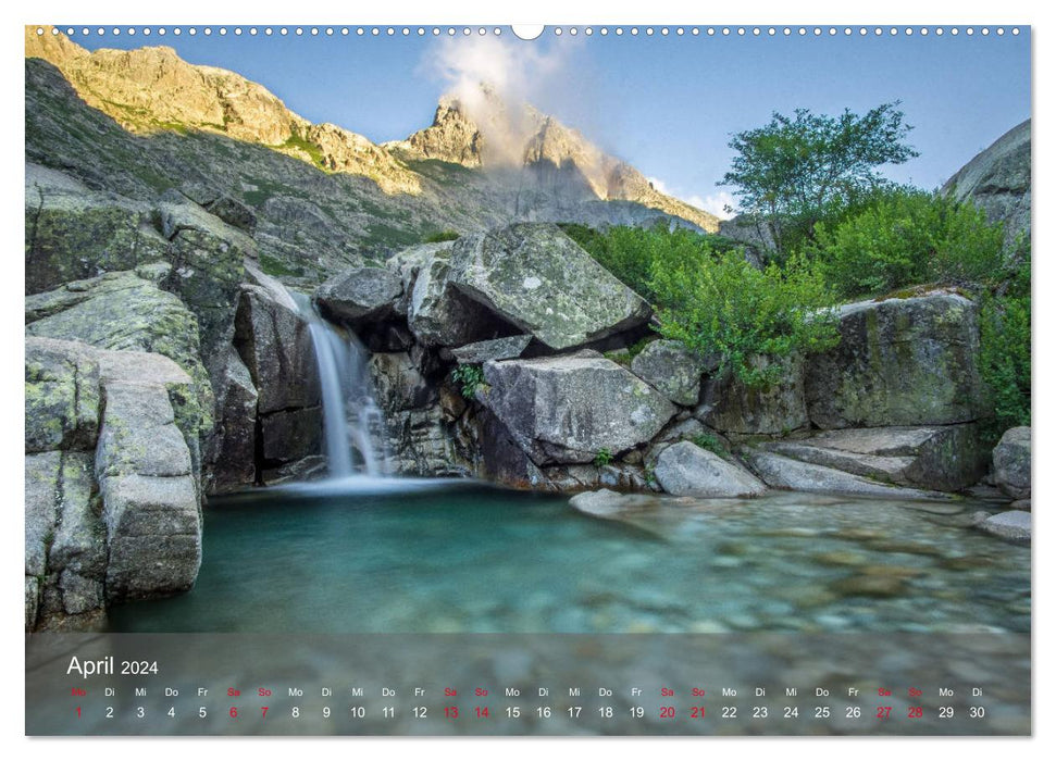 Corsica - Fascinating landscapes (CALVENDO Premium Wall Calendar 2024) 