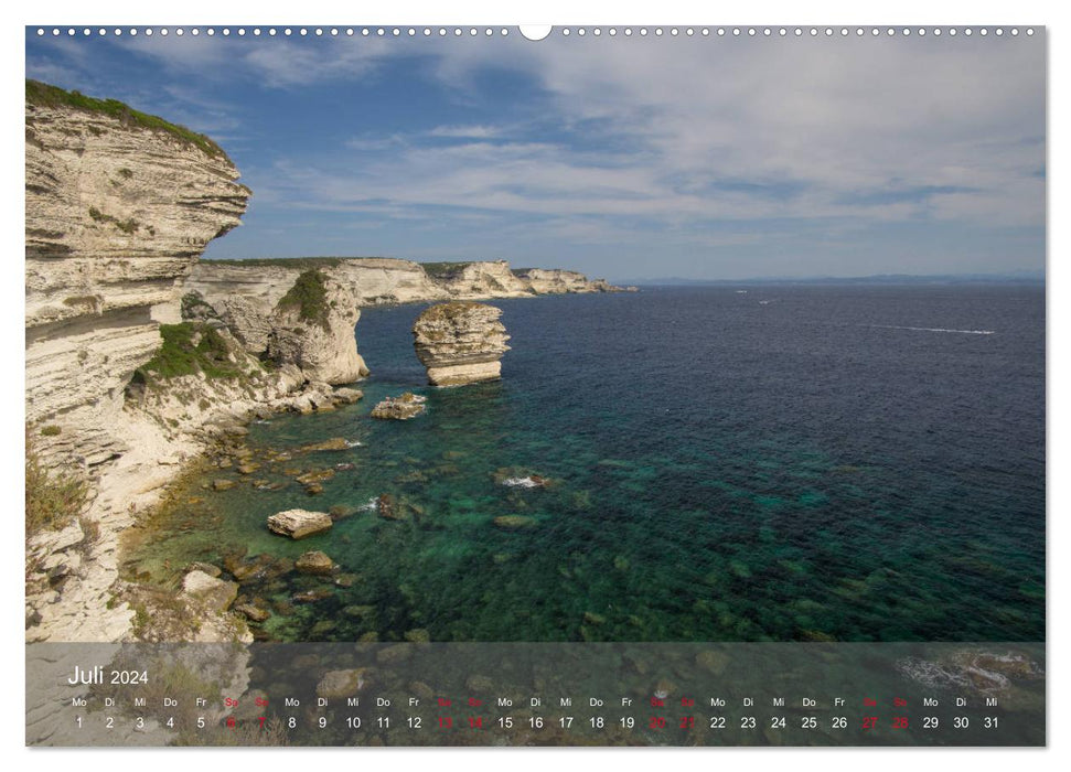 Corsica - Fascinating landscapes (CALVENDO Premium Wall Calendar 2024) 
