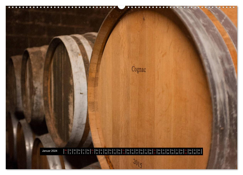 Cognac - pure magic (CALVENDO Premium Wall Calendar 2024) 