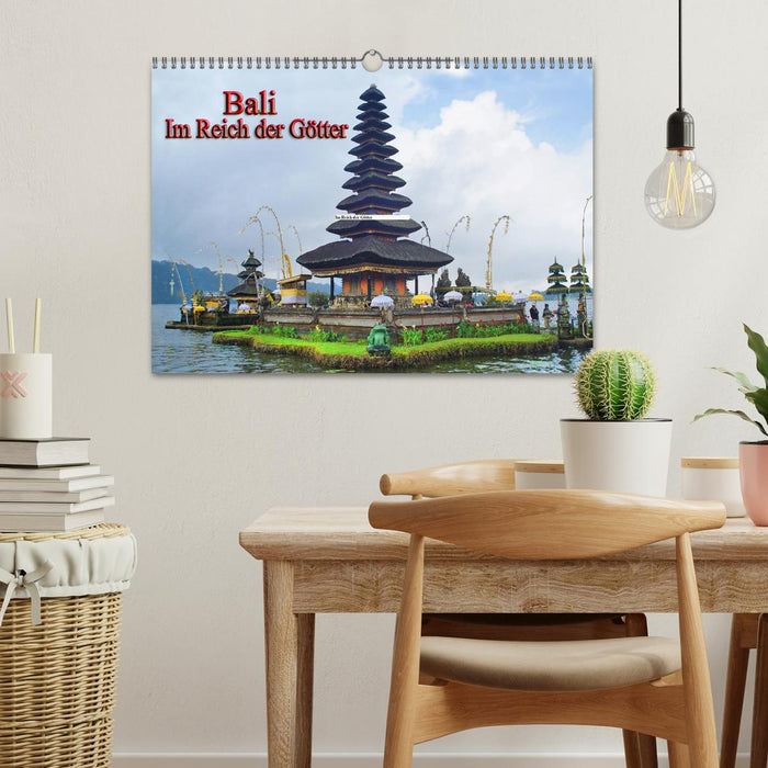 Bali. Au royaume des dieux (Calendrier mural CALVENDO 2024) 
