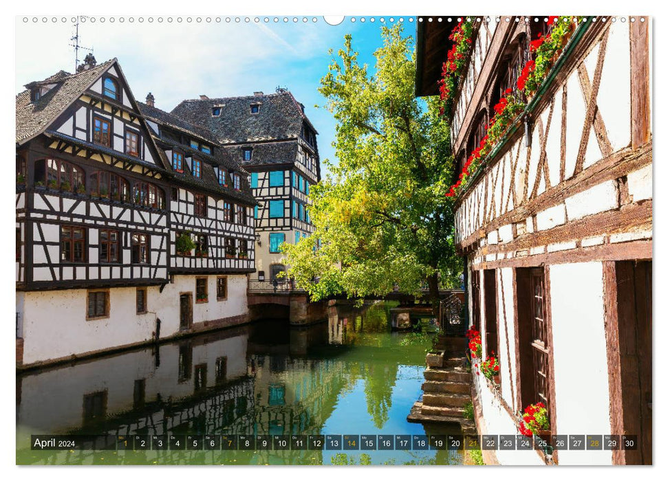 Strasbourg - a photographic foray (CALVENDO wall calendar 2024) 