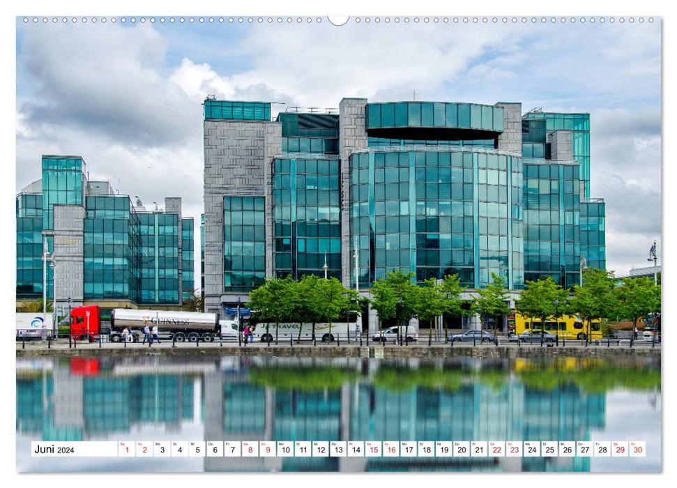 Dublin - Multifaceted Metropolis (CALVENDO Premium Wall Calendar 2024) 