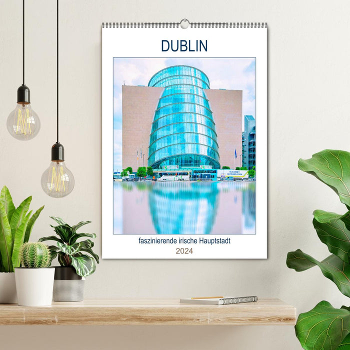 Dublin - fascinating Irish capital (CALVENDO wall calendar 2024) 