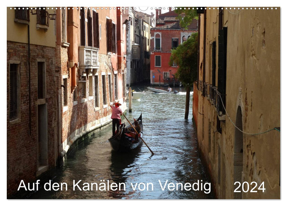 On the canals of Venice (CALVENDO wall calendar 2024) 