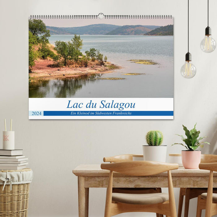 Lac du Salagou - Ein Kleinod im Südwesten Frankreichs (CALVENDO Wandkalender 2024)