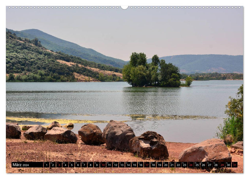 Lac du Salagou - Ein Kleinod im Südwesten Frankreichs (CALVENDO Wandkalender 2024)