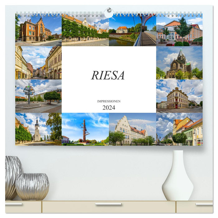 Riesa Impressionen (CALVENDO Premium Wandkalender 2024)