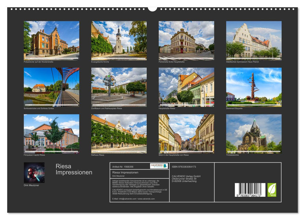 Riesa Impressions (CALVENDO Premium Wall Calendar 2024) 