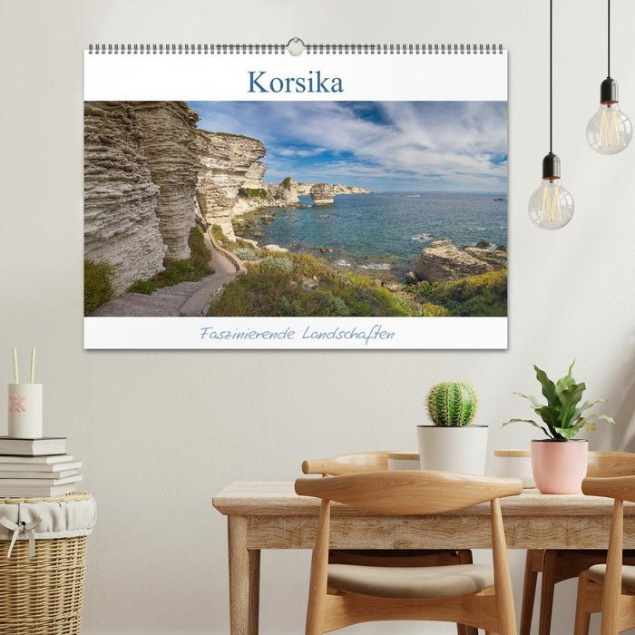 Corsica - Fascinating landscapes (CALVENDO wall calendar 2024) 